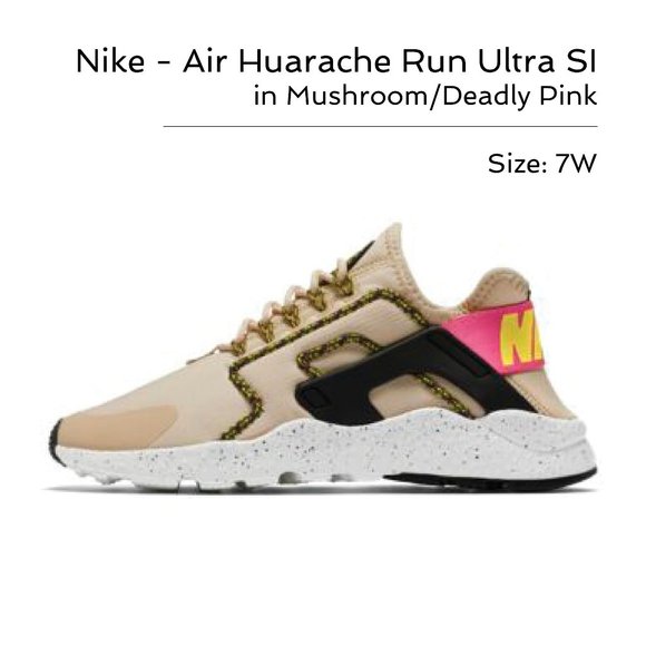 🆕 Nike - Air Huarache Run Ultra - Size 7W